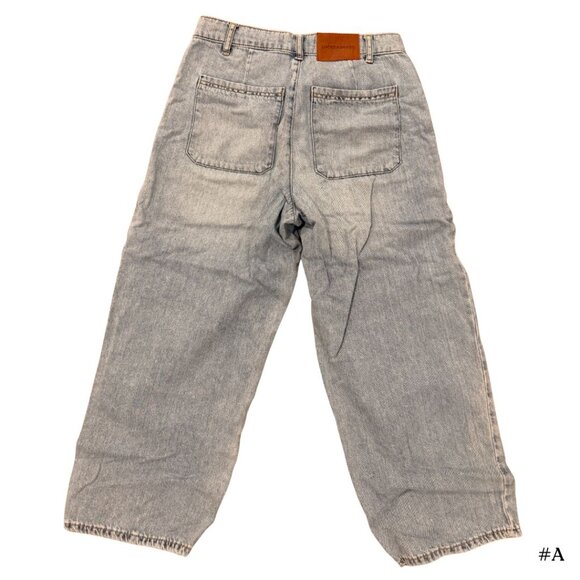 Lucky Brand Patch Pocket High Waist Wide Leg Jeans, Size 27 - Picture 3 of 6